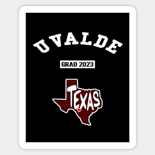 🤠 Uvalde Texas Strong, Graduating 2023, Texas Map, School Spirit Sticker